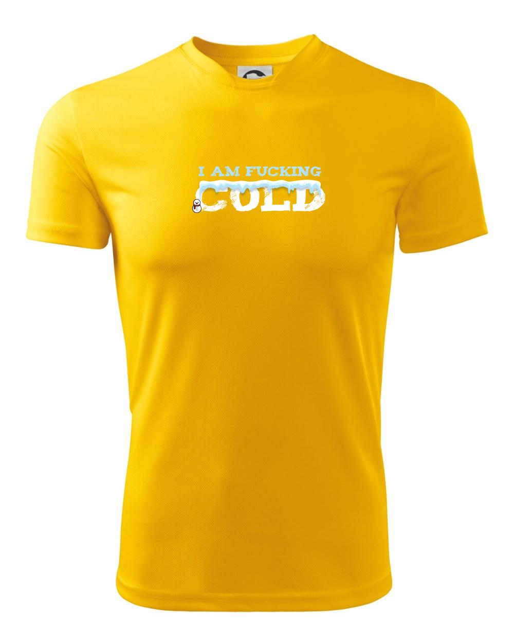 I am fucking cold
