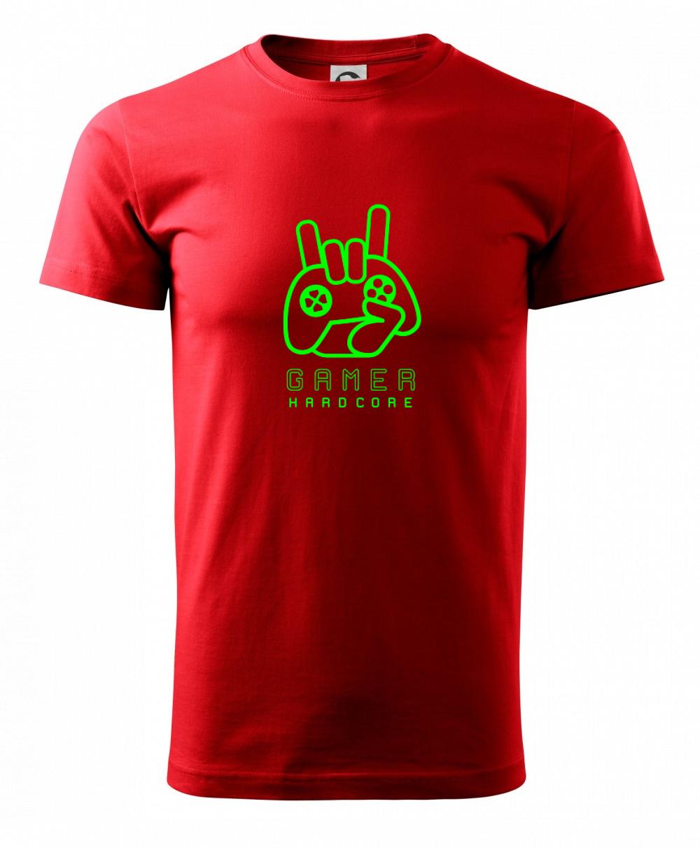 Hardcore gamer - ruka - zelená Hardcore gamer - ruka - zelená