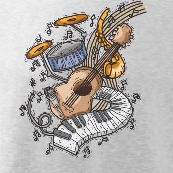 Hudobné nástroje v notách