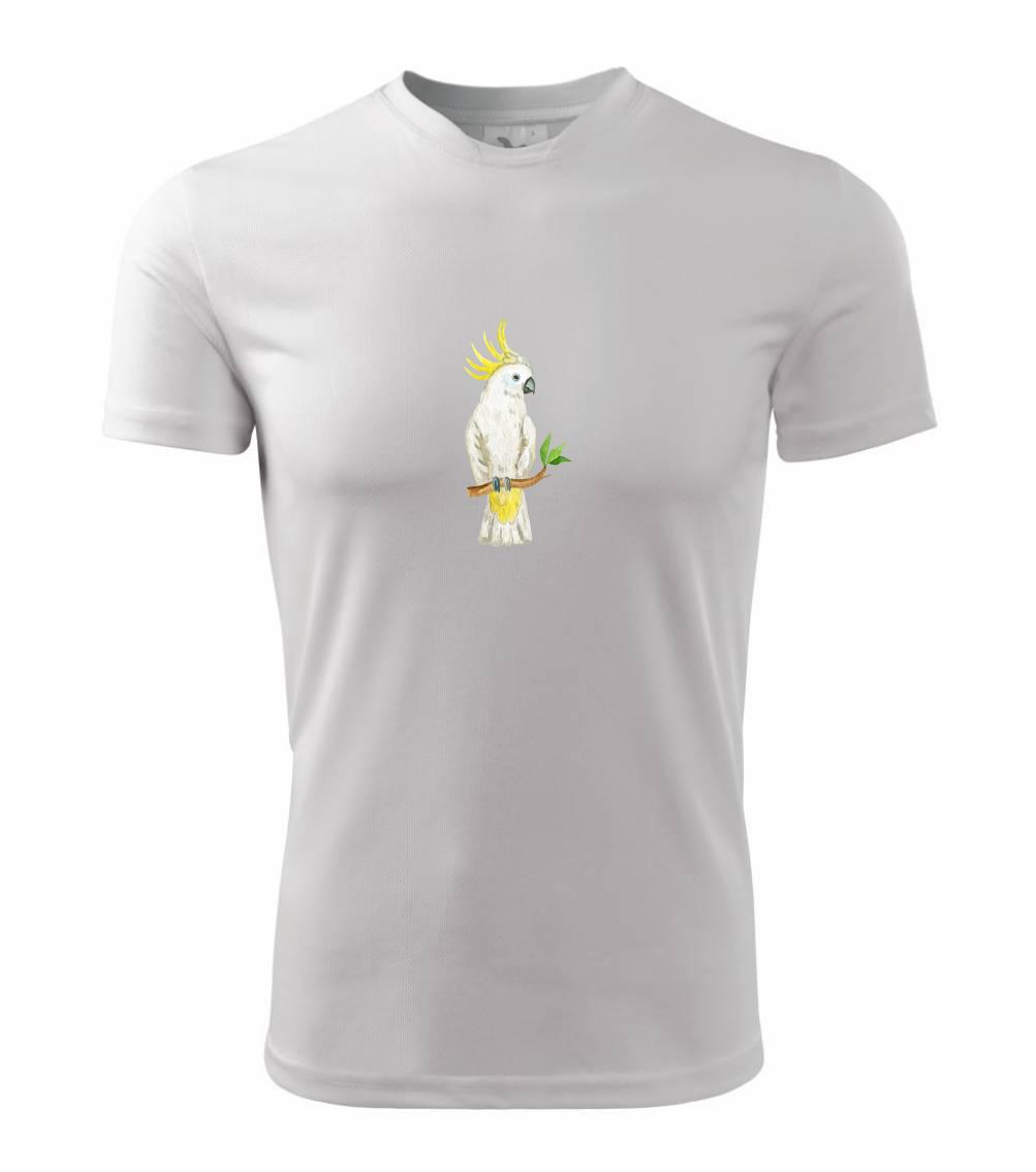 Papagáj Kakadu kreslený Papagáj Kakadu kreslený