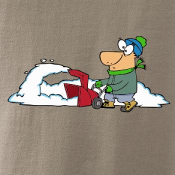 Frézování sněhu kreslené