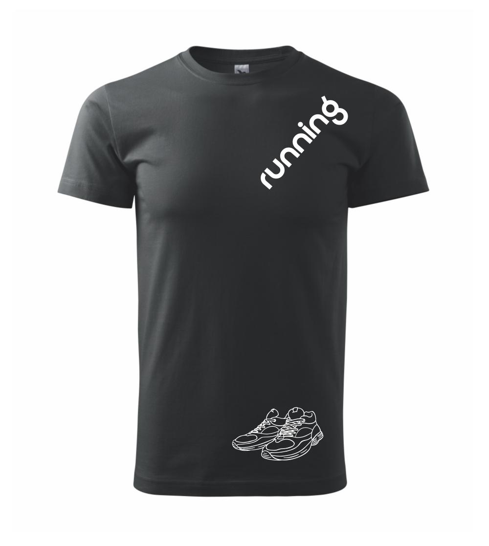 Running nápis šikmo Running nápis šikmo