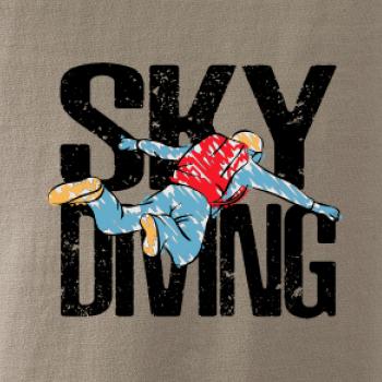 Skydiving nápis