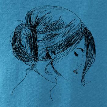 Ručne maľovaná žena Ručne maľovaná žena