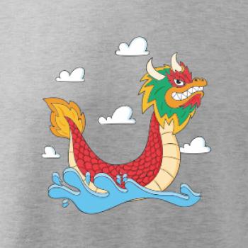 Dračia loď kreslená