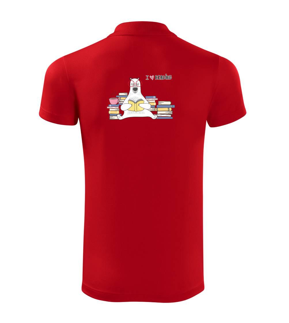 I love reading medveď I love reading medveď