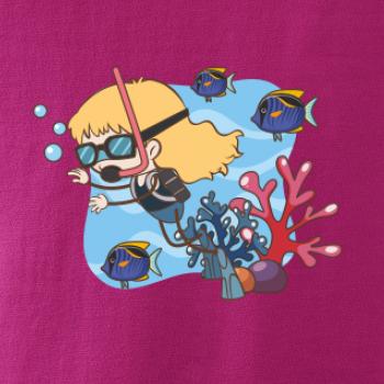 Potápač dievča Potápač dievča