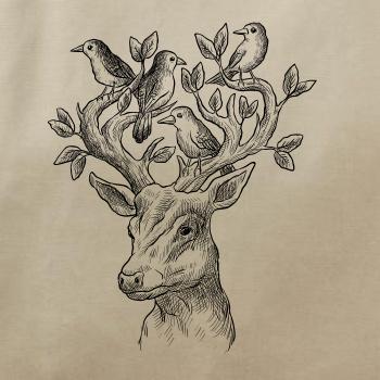 Jeleň ochranca prírody