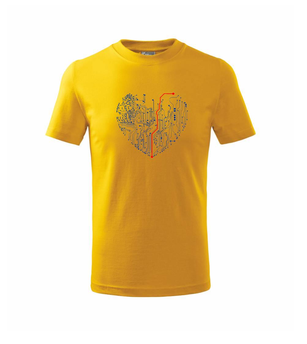 Tlačený spoj srdce