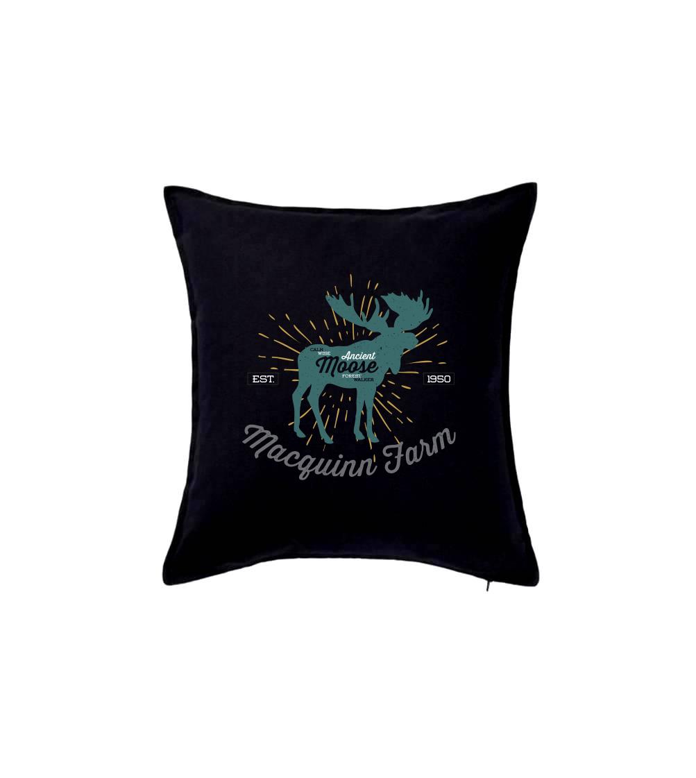 Tričká so zvieratami - Moose farm - Vankúš 50x50