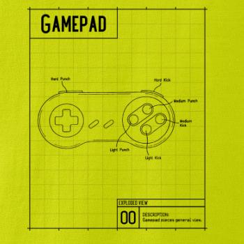 Nákres Gamepad jednoduchý