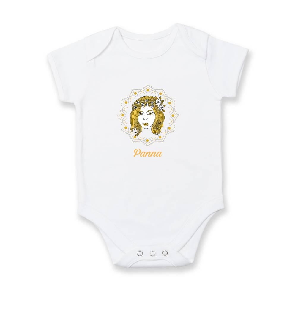 Tričká panna - Znamenie ženy - Panna SK (Pecka design) - Body dojčenské s krátkym rukávom