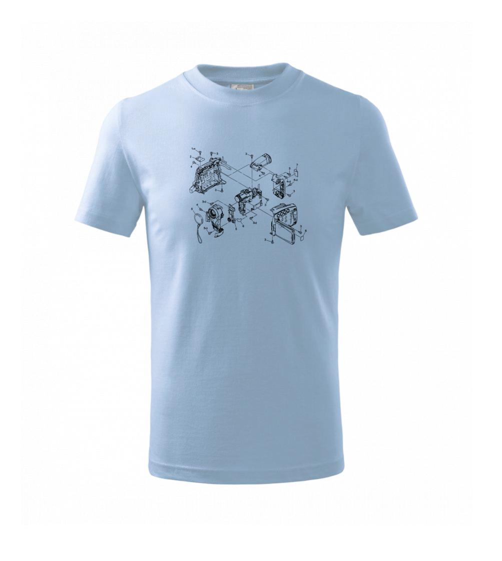 Nákres videokamera stará