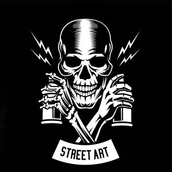 Graffiti Skull