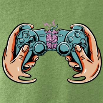 Gamer - mozog v gamepade