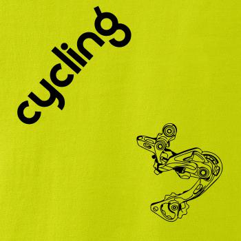 Cycling nápis šikmo