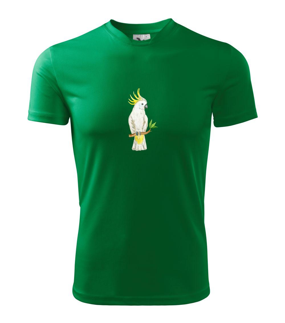 Papagáj Kakadu kreslený