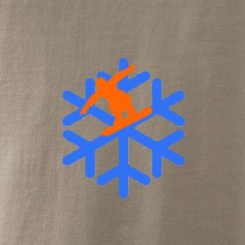 Snowboard vločka Snowboard vločka