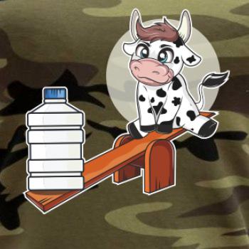 Kravka na hojdačke Kravka na hojdačke