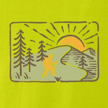 Nordic walking v prírode