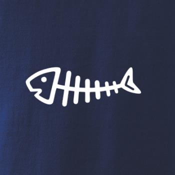 Rybie kostra kreslená