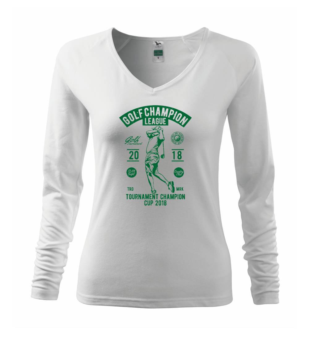 Tričká na golf - Golf Champion League - Tričko dámske Elegance