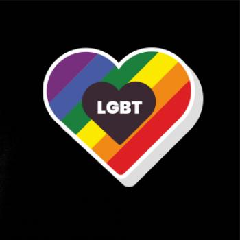LGBT srdce dúhové