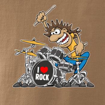 I love rock bubeník