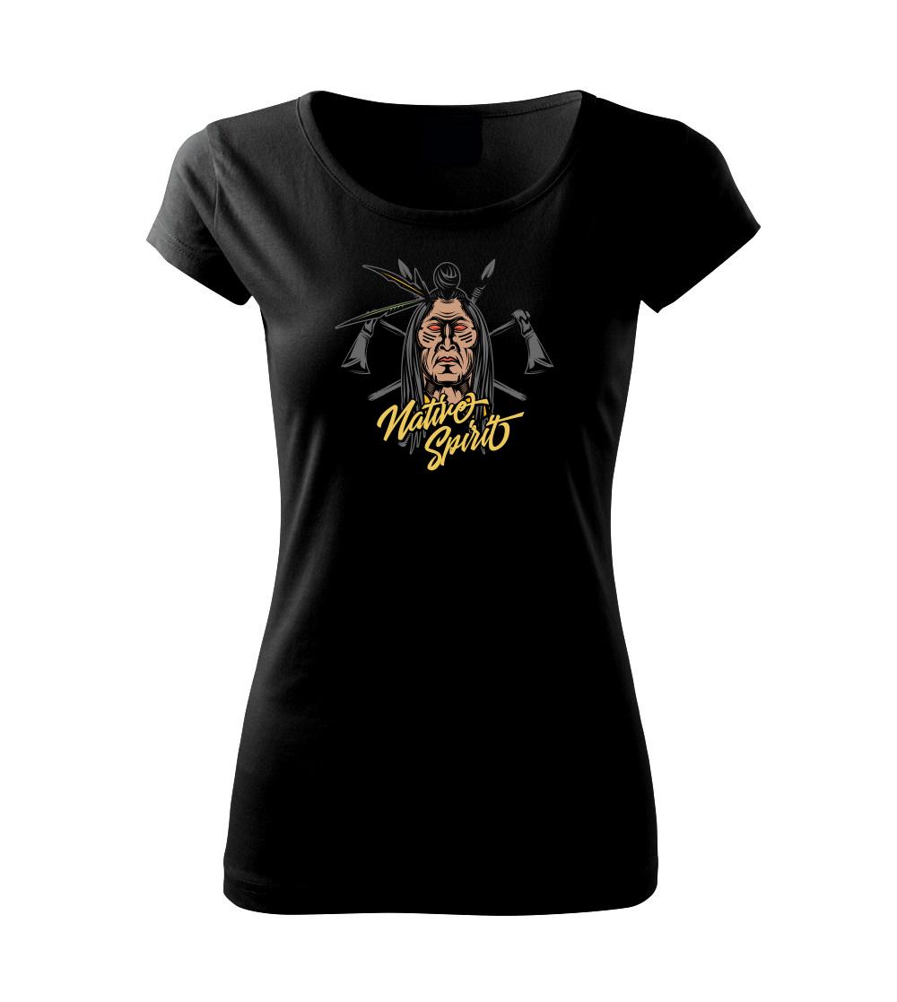 Grafické tričká - Native Spirit Indian - Dámske tričko Pure