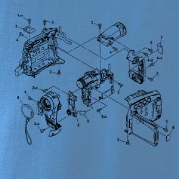Nákres videokamera stará