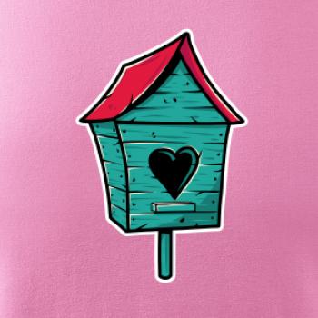 Farebná búdka pre vtáky