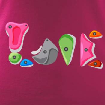 Lezení na stěně - love