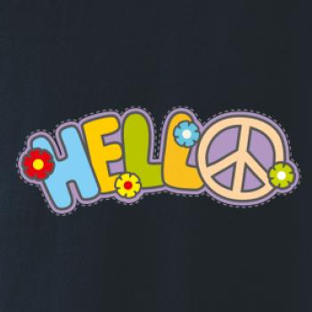 Hello hippie symbol