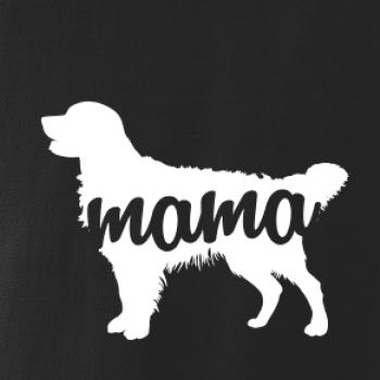 Zlatý retriever mama obrys