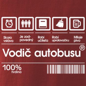 Čiarový kód - Vodič autobusu / Vodička autobusu