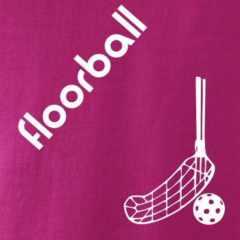 Floorball nápis šikmo Floorball nápis šikmo