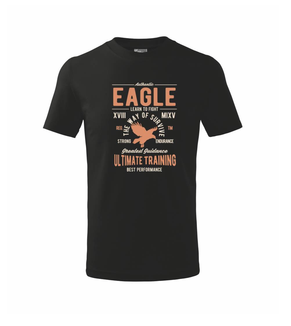 Posilňovani - Authentic Eagle - Tričko detské bavlnené