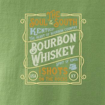 Bourbon whiskey etiket