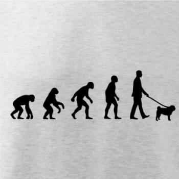 Evolúcia pes Mops (muž-žena)