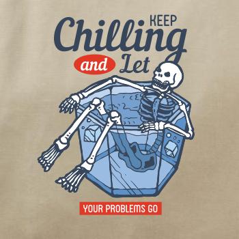 Keep chilling sklenice