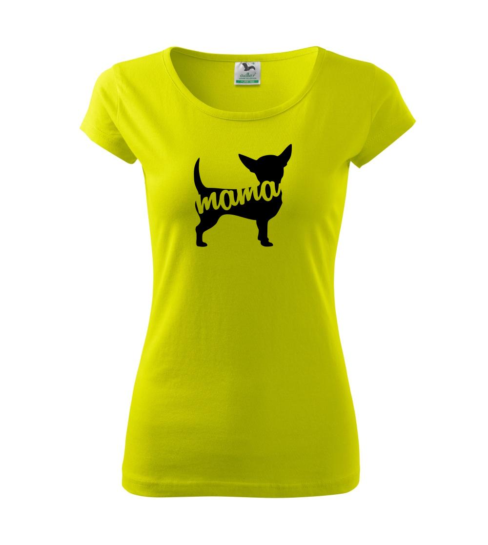 Čivava mama obrys Čivava mama obrys