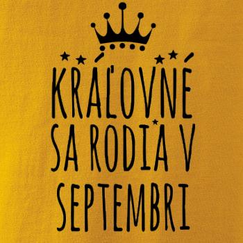 Kráľovné sa rodia v septembri