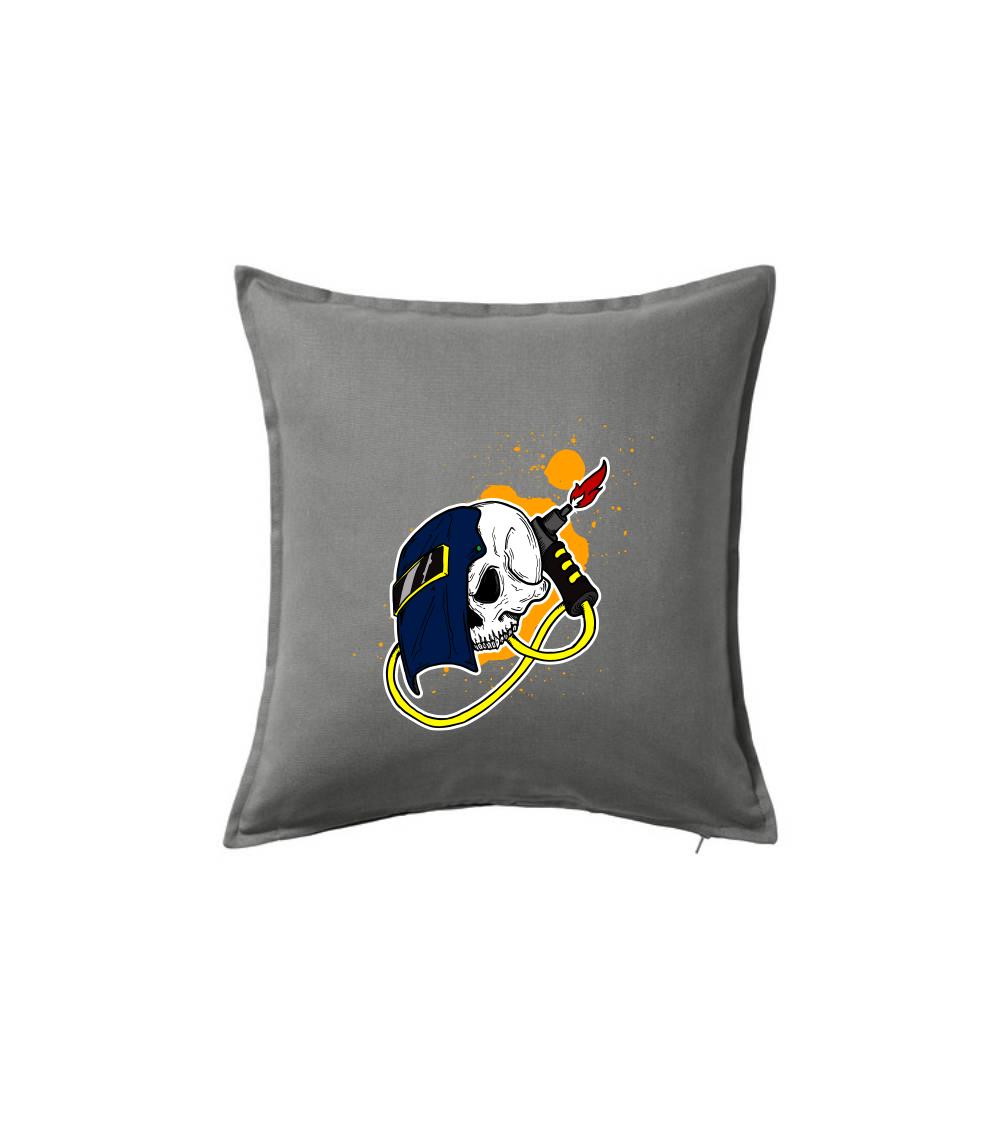 Zvárač - kreslená lebka