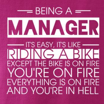 Being a manager - bike