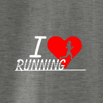 I love running dievča