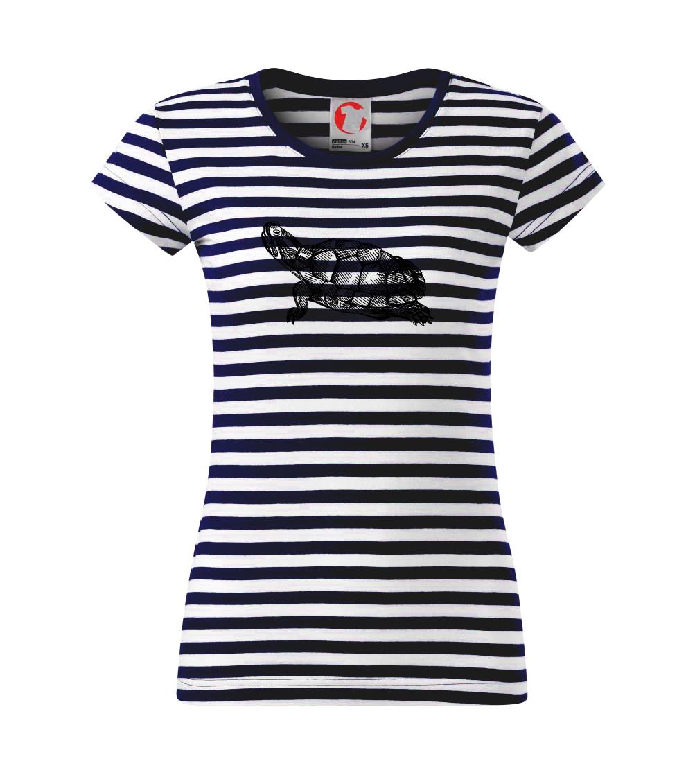 Ceruzkou kreslená korytnačka Ceruzkou kreslená korytnačka