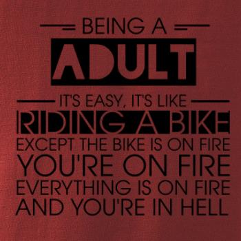 Being a adult - bike