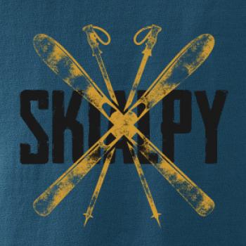 Skialpy nápis lyže Skialpy nápis lyže