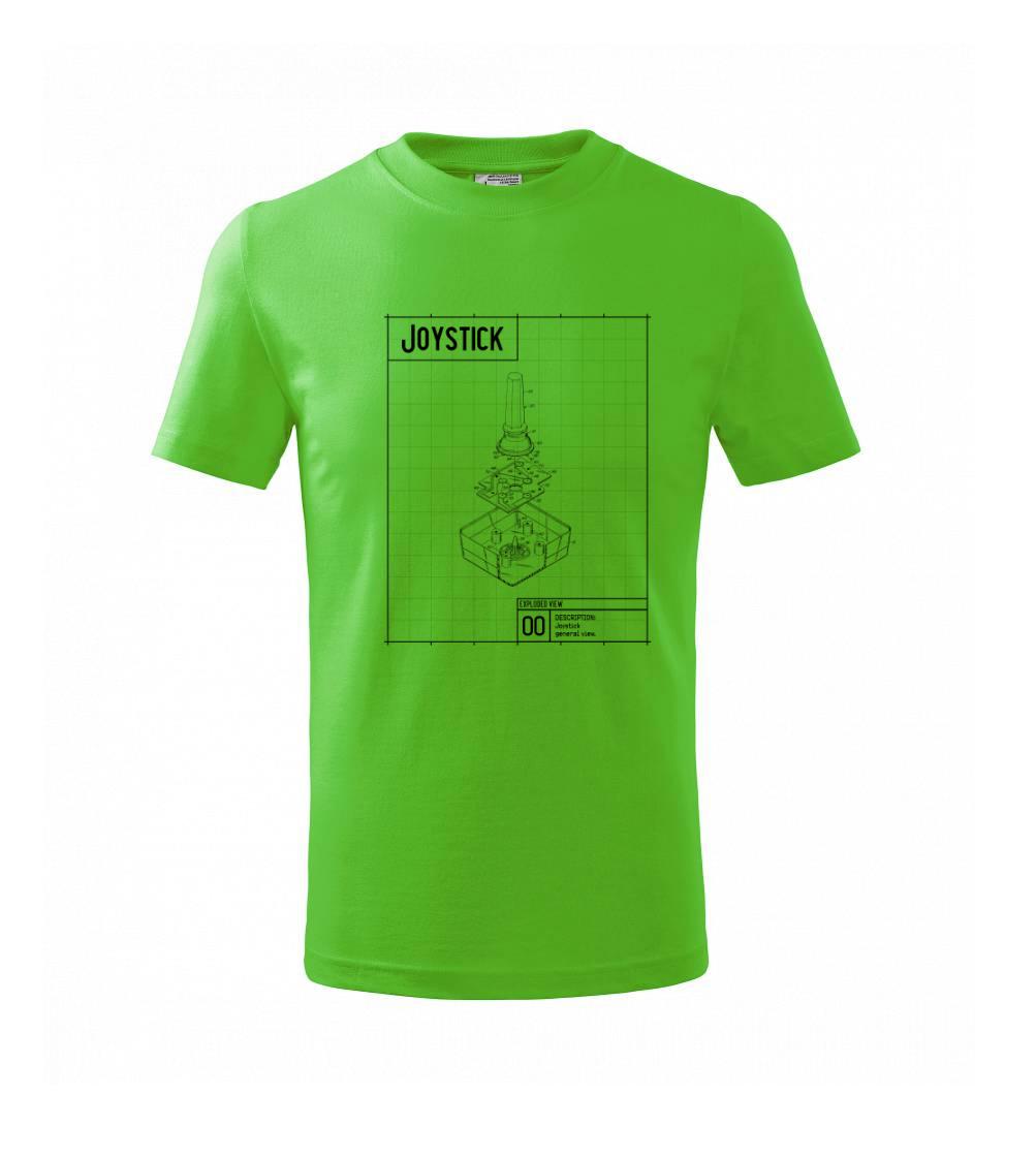 Nákres joystick starý