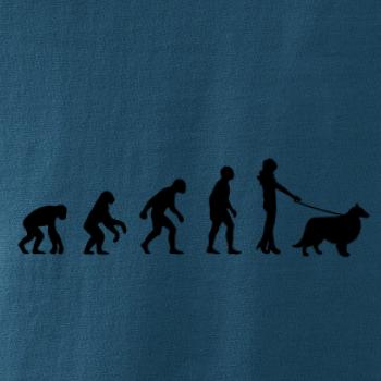 Evolúcia pes Šeltia (muž-žena)